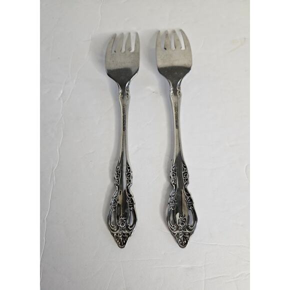 Oneida Community Stainless BRAHMS flatware salad fork - Picture 4 of 5